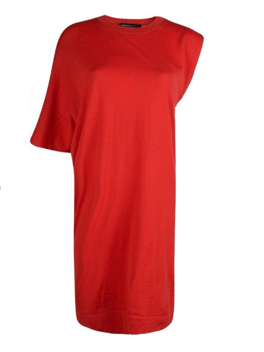 Balenciaga Sweater Dress Virgin Wool Valentine Red Mini - Picture 2 of 16